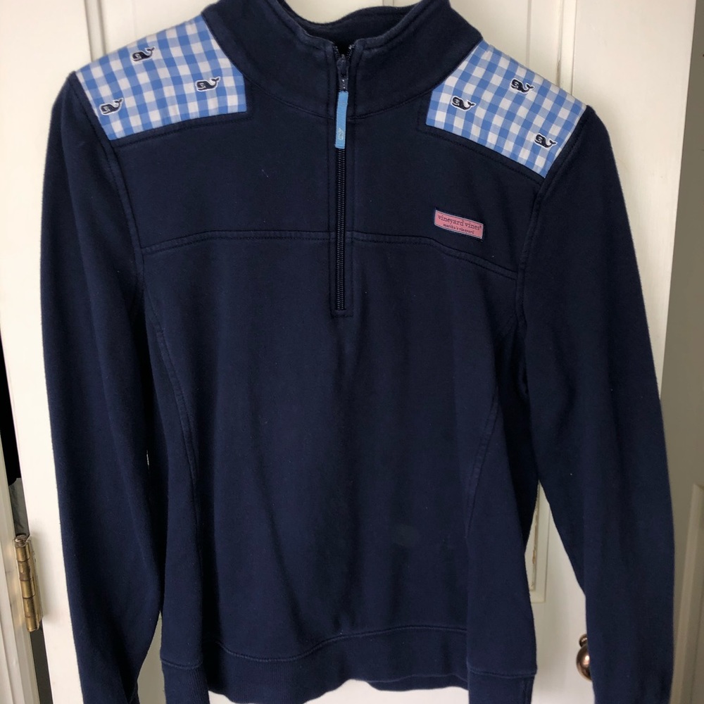 Vineyard Vines navy shep shirt